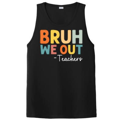 Bruh We Out Teachers Last Day Of School PosiCharge Competitor Tank