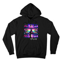 Bruh We Out Summer Para Life Sunglasses Tie Dye Hoodie