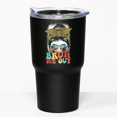 Bruh We Out Coquette Bow Happy Last Day Of School Summer Tumbler