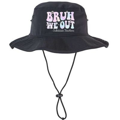 Bruh We Out Substitute Teachers Happy Last Day Of School Bucket Hat