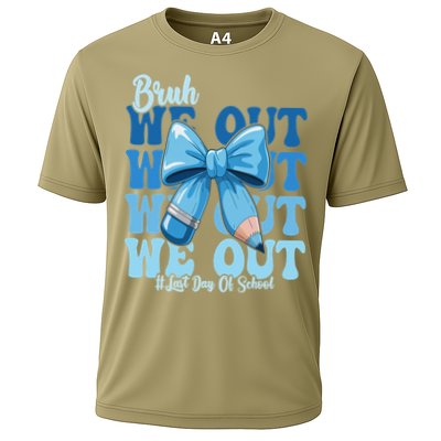 Bruh We Out Coquette Bow Happy Last Day Of School Performance Shirt
