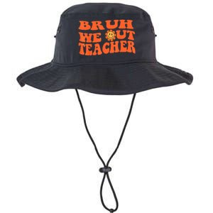 Bruh We Out Teachers Cute End Of School Year Teacher Summer Legacy Cool Fit Booney Bucket Hat