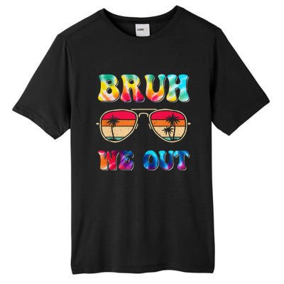 Bruh We Out Teacher Happy Last Day Of School Hello Summer Tall Fusion ChromaSoft Performance T-Shirt