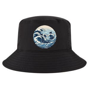 Blue Wave Of Cat Ladies For Kamala Meaningful Gift Cool Comfort Performance Bucket Hat