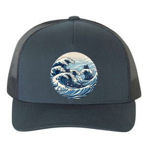 Blue Wave Of Cat Ladies For Kamala Meaningful Gift Yupoong Adult 5-Panel Trucker Hat