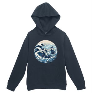 Blue Wave Of Cat Ladies For Kamala Meaningful Gift Urban Pullover Hoodie