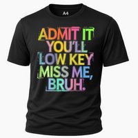 Bruh We Out Admit It You'll Low Key Miss Me Bruh Performance Shirt