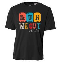 Bruh We Out Teachers Periodic Table Last Day Of School Cooling Performance Crew T-Shirt