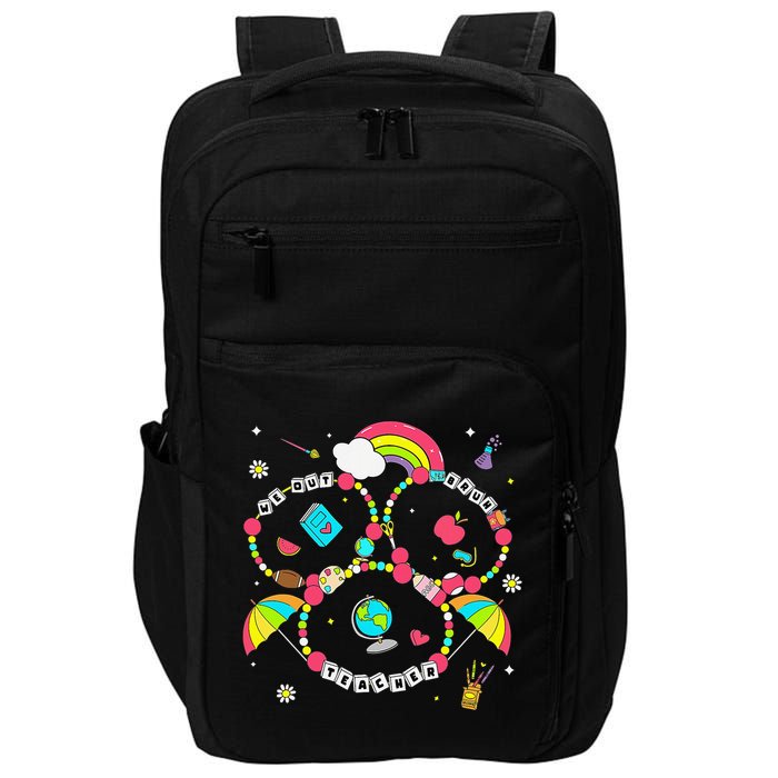 Bruh We Out Teachers Friendship Bracelet Last Day Of School Impact Tech Backpack