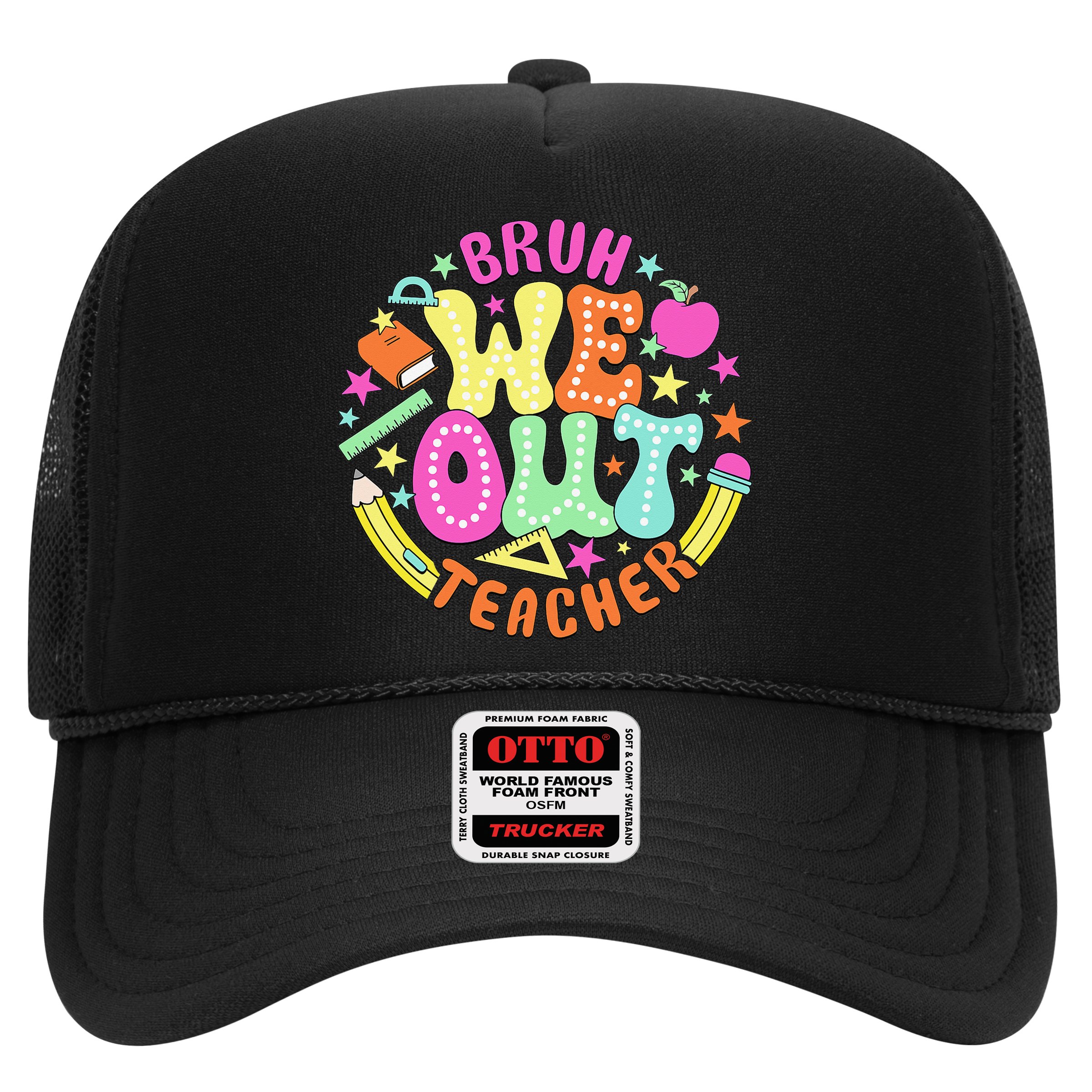 Bruh We Out Teacher Summer Last Dat Of School Hat