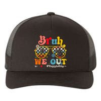 Bruh We Out Happy Last Day Of School Teacher Boy Girl Summer Yupoong Adult 5-Panel Trucker Hat