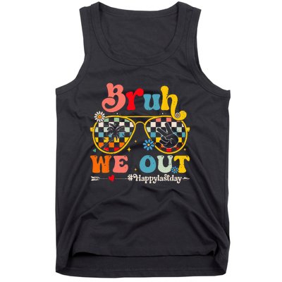 Bruh We Out Happy Last Day Of School Teacher Boy Girl Summer Tank Top