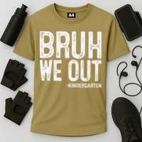 Bruh We Out Kindergarten Graduation Class Of 2025 Cooling Performance Crew T-Shirt