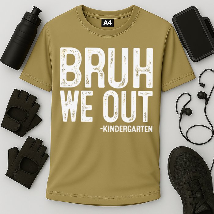 Bruh We Out Kindergarten Graduation Class Of 2025 Cooling Performance Crew T-Shirt