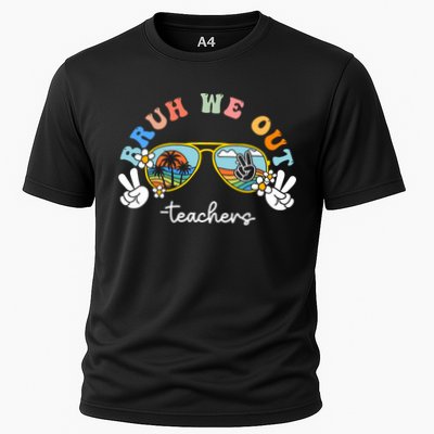 Bruh We Out Funny Last Day Of School Teacher Boy Girl Summer Performance Shirt