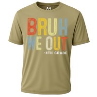 Bruh We Out 4th Graders Fourth Grade Graduation Class 2025 Cooling Performance Crew T-Shirt