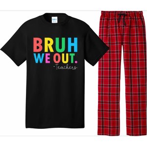 Bruh We Out Teachers Summer Last Day Of School Pajama Set