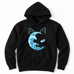 Blue Wave Of Cat Ladies For Kamala Hoodie