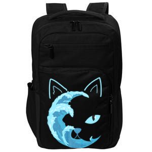 Blue Wave Of Cat Ladies For Kamala Impact Tech Backpack