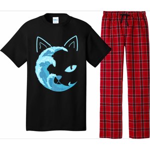 Blue Wave Of Cat Ladies For Kamala Pajama Set