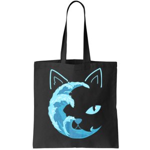 Blue Wave Of Cat Ladies For Kamala Tote Bag