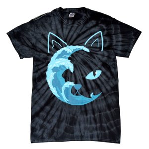 Blue Wave Of Cat Ladies For Kamala Tie-Dye T-Shirt