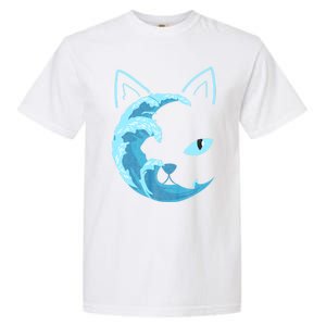 Blue Wave Of Cat Ladies For Kamala Garment-Dyed Heavyweight T-Shirt