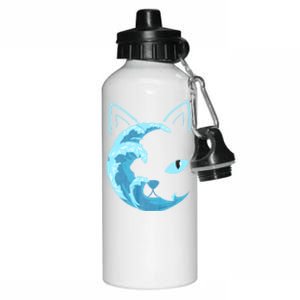 Blue Wave Of Cat Ladies For Kamala Aluminum Water Bottle