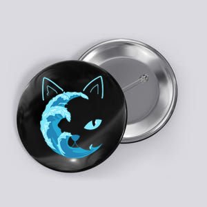 Blue Wave Of Cat Ladies For Kamala Button