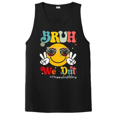 Bruh We Out Happy Last Day Of School Teacher Boy Girl Summer PosiCharge Competitor Tank