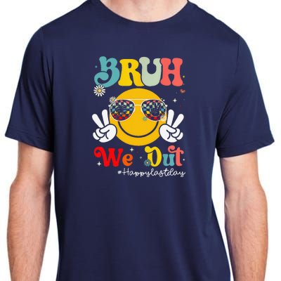 Bruh We Out Happy Last Day Of School Teacher Boy Girl Summer Adult ChromaSoft Performance T-Shirt