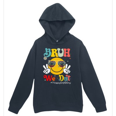 Bruh We Out Happy Last Day Of School Teacher Boy Girl Summer Urban Pullover Hoodie