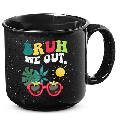 Bruh We Out Teachers Student Summer Happy Last Day Of 15oz Campfire Ceramic Mug