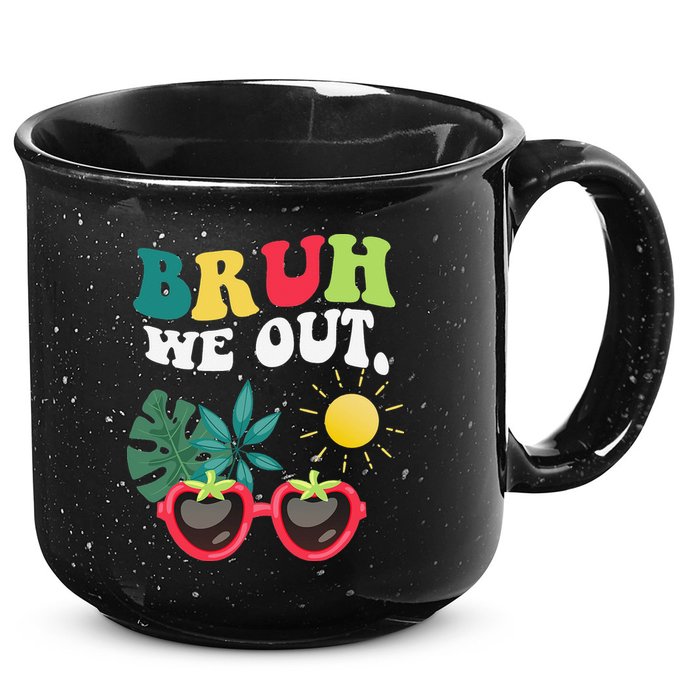 Bruh We Out Teachers Student Summer Happy Last Day Of 15oz Campfire Ceramic Mug