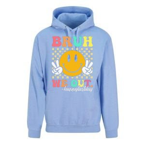 Bruh We Out Happy Last Day Of School Teacher Boy Girl Summer Unisex Surf Hoodie