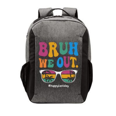 Bruh We Out Happy Last Day Of School Teacher Boy Girl Summer Vector Backpack