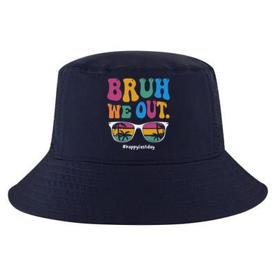 Bruh We Out Happy Last Day Of School Teacher Boy Girl Summer Cool Comfort Performance Bucket Hat