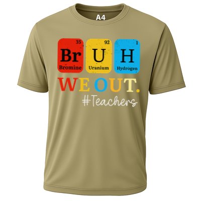 Bruh We Out Teachers Periodic Table Elements Performance Shirt