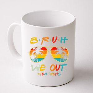 Bruh We Out Happy Last Day Of School Teacher Boy Girl Summer Coffee Mug