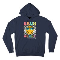 Bruh We Out Happy Last Day Of School Teacher Boy Girl Summer Hoodie