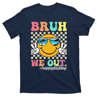 Bruh We Out Happy Last Day Of School Teacher Boy Girl Summer T-Shirt