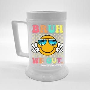 Bruh We Out Happy Last Day Of School Teacher Boy Girl Summer Beer Stein