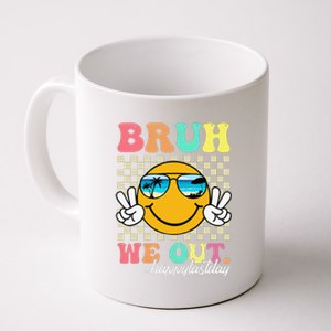 Bruh We Out Happy Last Day Of School Teacher Boy Girl Summer Coffee Mug