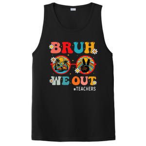 Bruh We Out Teachers Cute End Of School Year Teachers Summer PosiCharge Competitor Tank