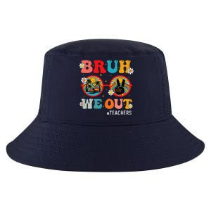 Bruh We Out Teachers Cute End Of School Year Teachers Summer Cool Comfort Performance Bucket Hat