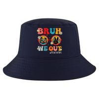 Bruh We Out Teachers Cute End Of School Year Teachers Summer Cool Comfort Performance Bucket Hat