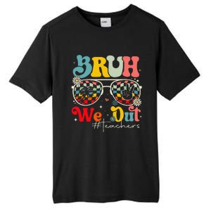 Bruh We Out Teachers End Of School Year Teacher Summer Tall Fusion ChromaSoft Performance T-Shirt