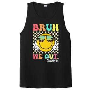 Bruh We Out Happy Last Day Of School Teacher Student Summer PosiCharge Competitor Tank