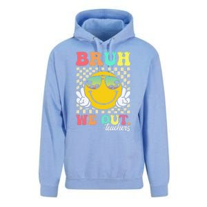 Bruh We Out Happy Last Day Of School Teacher Student Summer Unisex Surf Hoodie