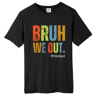 Bruh We Out Principal End Of School Year Teacher Summer Tall Fusion ChromaSoft Performance T-Shirt